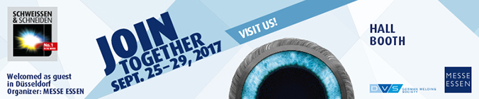 Foire internationale du soudage Düsseldorf 25-29 sept 2017